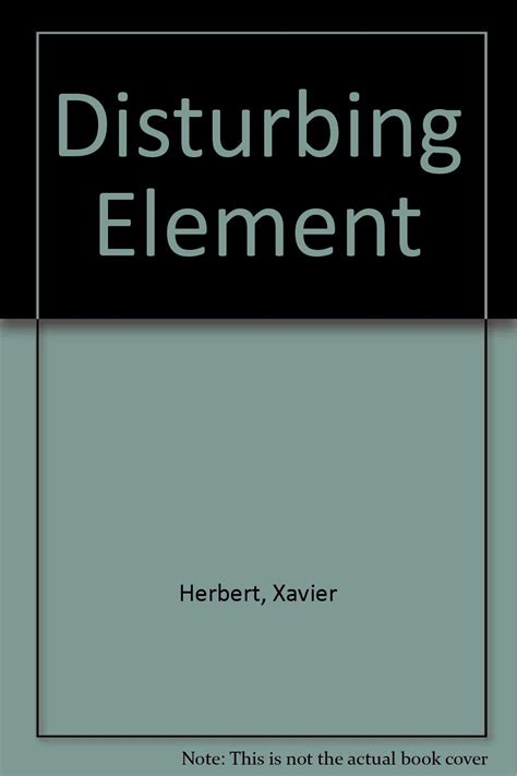 Amazon co jp Disturbing Element Herbert Xavier 洋書