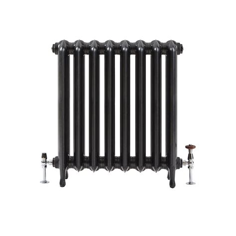 Gietijzeren Radiator Ovale Kolommen Cm Hoog Zwart Kies De