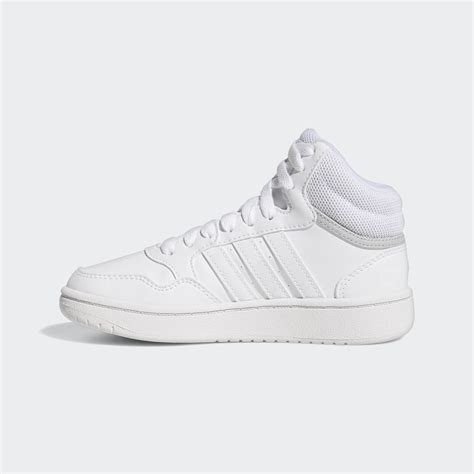 Adidas Hoops Mid Shoes White Adidas UAE