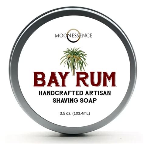 Bay Rum Shaving Soap Moonessence