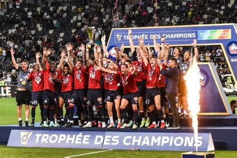 LOSC PSG le résumé vidéo du Trophée des champions 2021 Sport fr