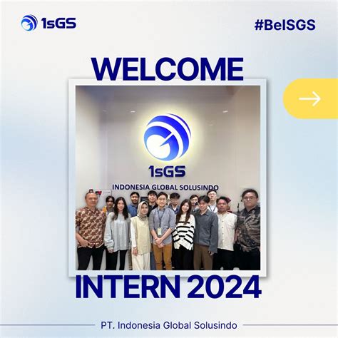 pt indonesia global solusindo isgs  linkedin isgsinternship