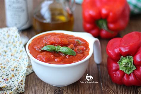 SUGO AI PEPERONI Anche Bimby Tutto Fa Brodo In Cucina