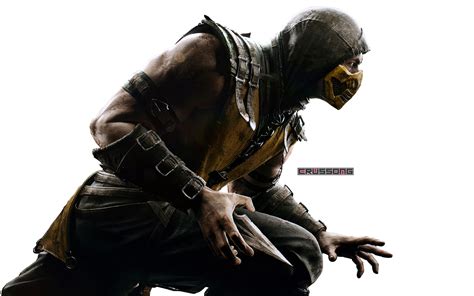 Mortal Kombat X Scorpion Render By Crussong On Deviantart