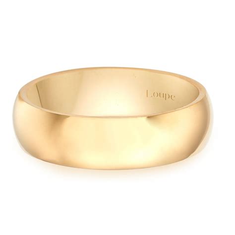 Loupe Icons Wedding Ring In 18ct Yellow Gold Lou 0125861 Loupe