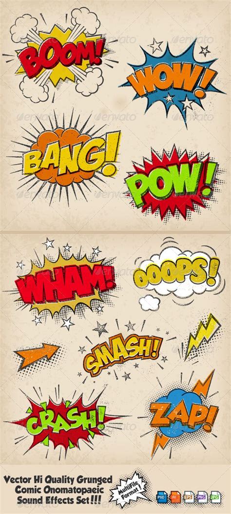 Comic Sound Effects Artofit