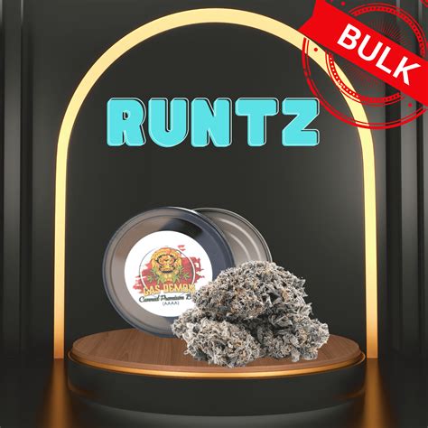 Buy Runtz Indica Dominant Hybrid By Gas Demon TGA