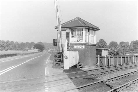 The Transport Library BR British Rail Signal Box At Dilston In 1977