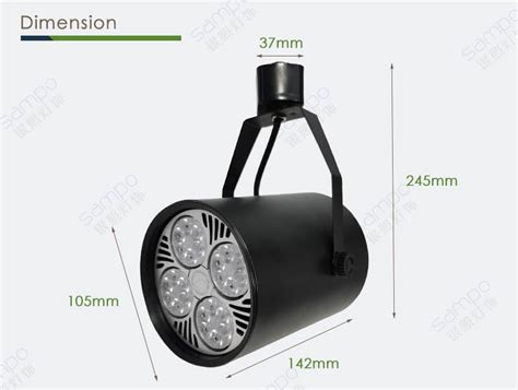 Par Flat Back Cylinder Track Light Fixtures Sampo Lighting