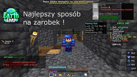 NAJLEPSZY SPOSÓB NA ZARABIANIE NA RAPY PL EARTH SMP LOSOWANIE 10K NA