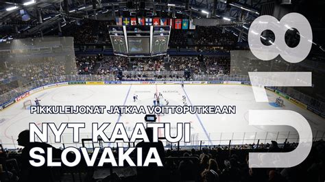 Maalikooste Pikkuleijonat J Lleen Voittoon Slovakia Kaatui Maalein