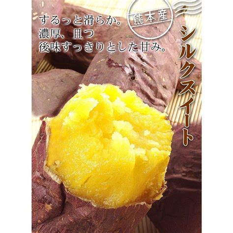 さつまいも 生芋 10kg（5kg×2箱）熊本産 シルクスイート 無選別 しっとり 蜜芋 薩摩芋 送料無料 食品 F82015食みらい