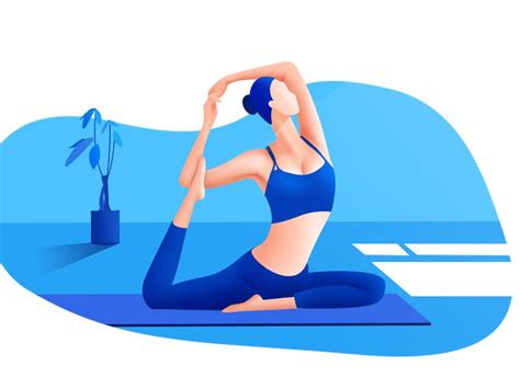 Yoga illustration | Yoga illustration, Yoga art, Illustration