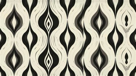 Ogee Pattern Wallpaper Premium Ai Generated Image