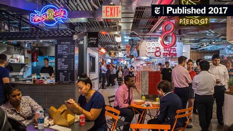 The Food Court Matures Into The Food Hall The New York Times