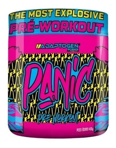 Panic G Pr Treino Adaptogen Science Usa Pr Workout Frete Gr Tis