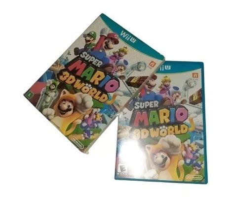 Super Mario 3d World Wii U Nintendo Original Midia Física Mercadolivre