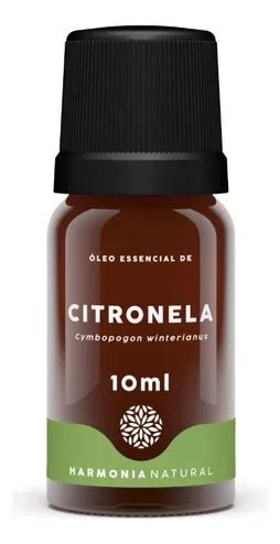 Aceite Esencial De Citronela Natural Harmony 100 Puro MercadoLibre