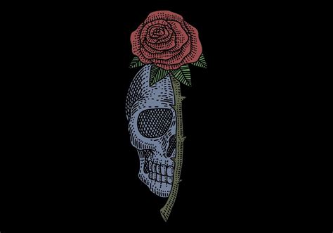 Skull And Roses Desktop Wallpapers - Wallpaper Cave