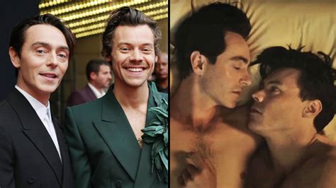 Harry Styles My Policeman Co Star David Dawson Reveals How They Filmed Their Gay Popbuzz