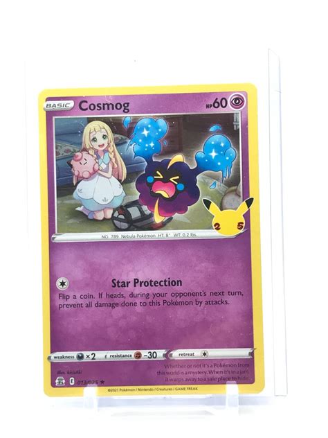 Cosmog Pokemon Celebrations 25th Anniversary