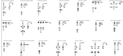 Смеситель для раковины grohe — Art-Grea: DWG чертежи бесплатно, проекты ...