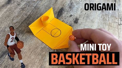 Origami Basketball Toy Easy Diy Craft Tutorial Antistress Paper Toy Basketball Origami Slam