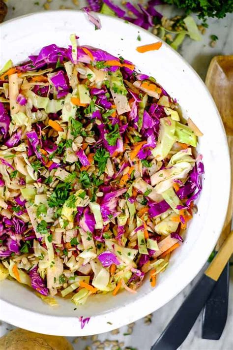 Healthy Coleslaw Recipe Paleo Whole30 No Mayo Real Simple Good