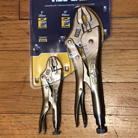 Irwin 37 Vise Grip Original 2 Piece Locking Pliers Set Hardwares