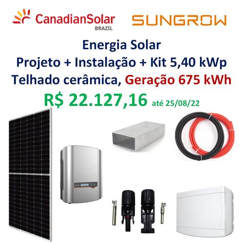 Efise On Twitter Projeto Instala O Kit Energia Solar Kwp