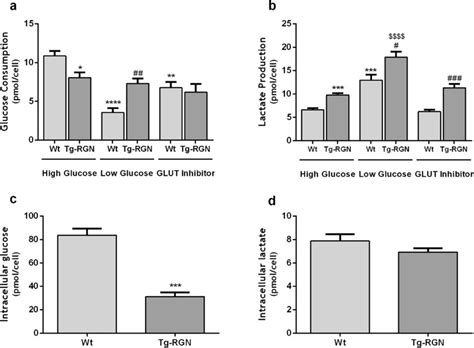 Glucose Consumption A And Lactate Production B In The Primary Scs