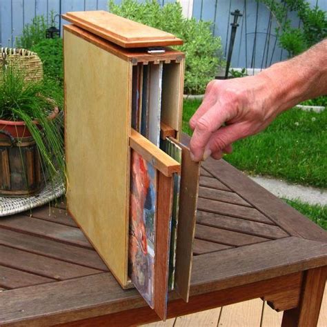 Wet Panel Carriers Pochade Box Plein Air Easel Outdoor Paint