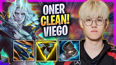 ONER IS SO CLEAN WITH VIEGO T1 Oner Plays Viego JUNGLE Vs Skarner