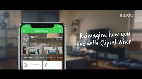 Reimagine How You Live In A Clipsal Wiser Smart Home Control At Home