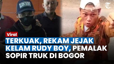 Catatan Kelam Rudi Boy Pemalak Sopir Truk Di Rancabungur Bogor Pernah