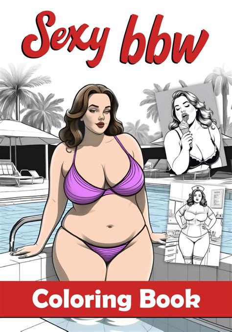 Amazon Sexy Bbw Coloring Book Colouring Book For Men Stag Do