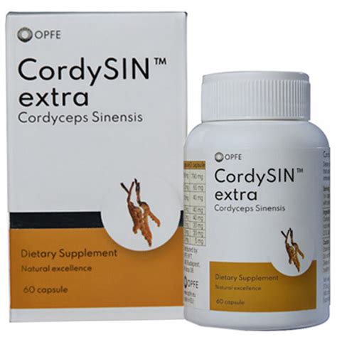 Opfe CordySIN extra capsules hỗ trợ tăng cường sức khoẻ