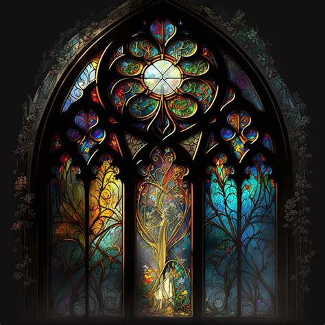 Gothic Stained Glass V6 By Sint3tico On Deviantart