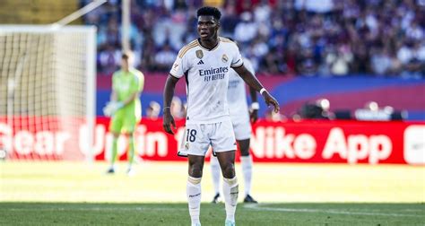 Real Madrid Équipe de France Aurélien Tchouaméni blessé pour