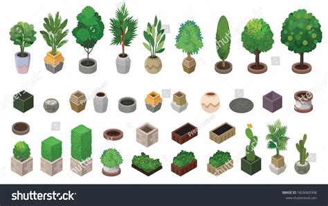 16 636 Isometric Planting Tree Images Stock Photos Vectors