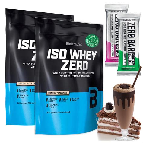 BIOTECH ISO WHEY ZERO 500 500g BIAŁKO IZOLAT BAR 5999076222407