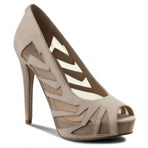 Tacón de aguja Guess Hamazi FLHAM1 SUE07 BEIGE zapatos es