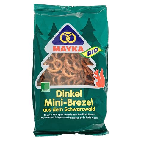 Mayka Bio Dinkel Mini Brezel 150g Amazon de Lebensmittel Getränke