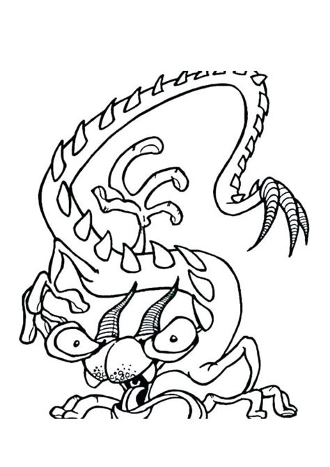 Coloring Pages | Sea Monster Coloring Pages