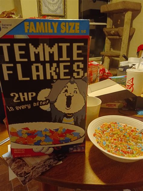 Temmie Flakes! : r/Undertale