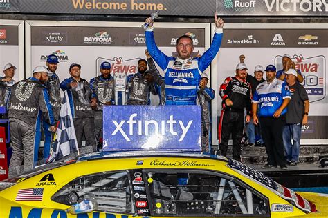 Justin Allgaier Wins Xfinity Series Race At Daytona Wawa 250 Results