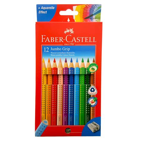 Faber Castell Jumbo Grip Boya Kalemi 12 Renk Hobi24