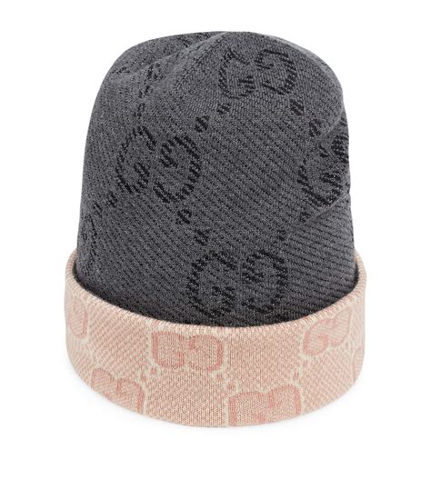 Gucci Wool GG Beanie Harrods US