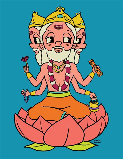 Brahman Hindu Drawing