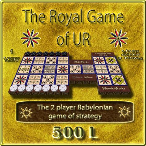 Second Life Marketplace - Royal Game of Ur